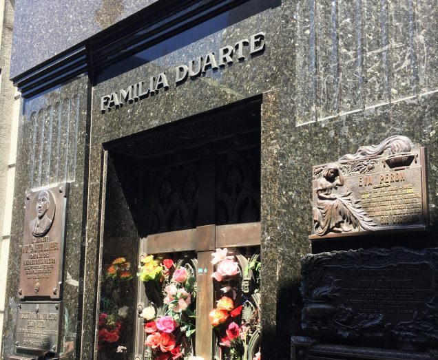 Eva Peron's crypt