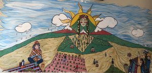 Pachamama Smiling on the Earth