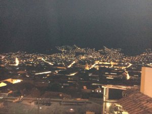 Cusco at night