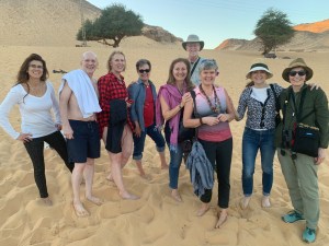Our tour group on Kitchner Island