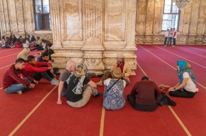 Inside Mohammed Ali Mosque