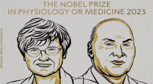 Kariko and Wiessman, 2023 Nobel Prize winners