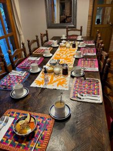 Casa Calderoni B&B breakfast table