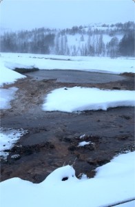 Mud hole at Geysir