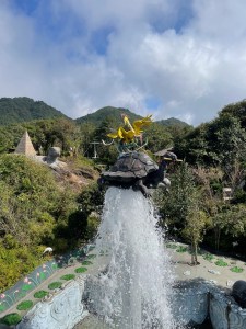 Turtle fountain