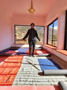 Ready for yoga at AdaZenEcolodge