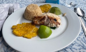 Cooking class meal, Cartagena Colombia